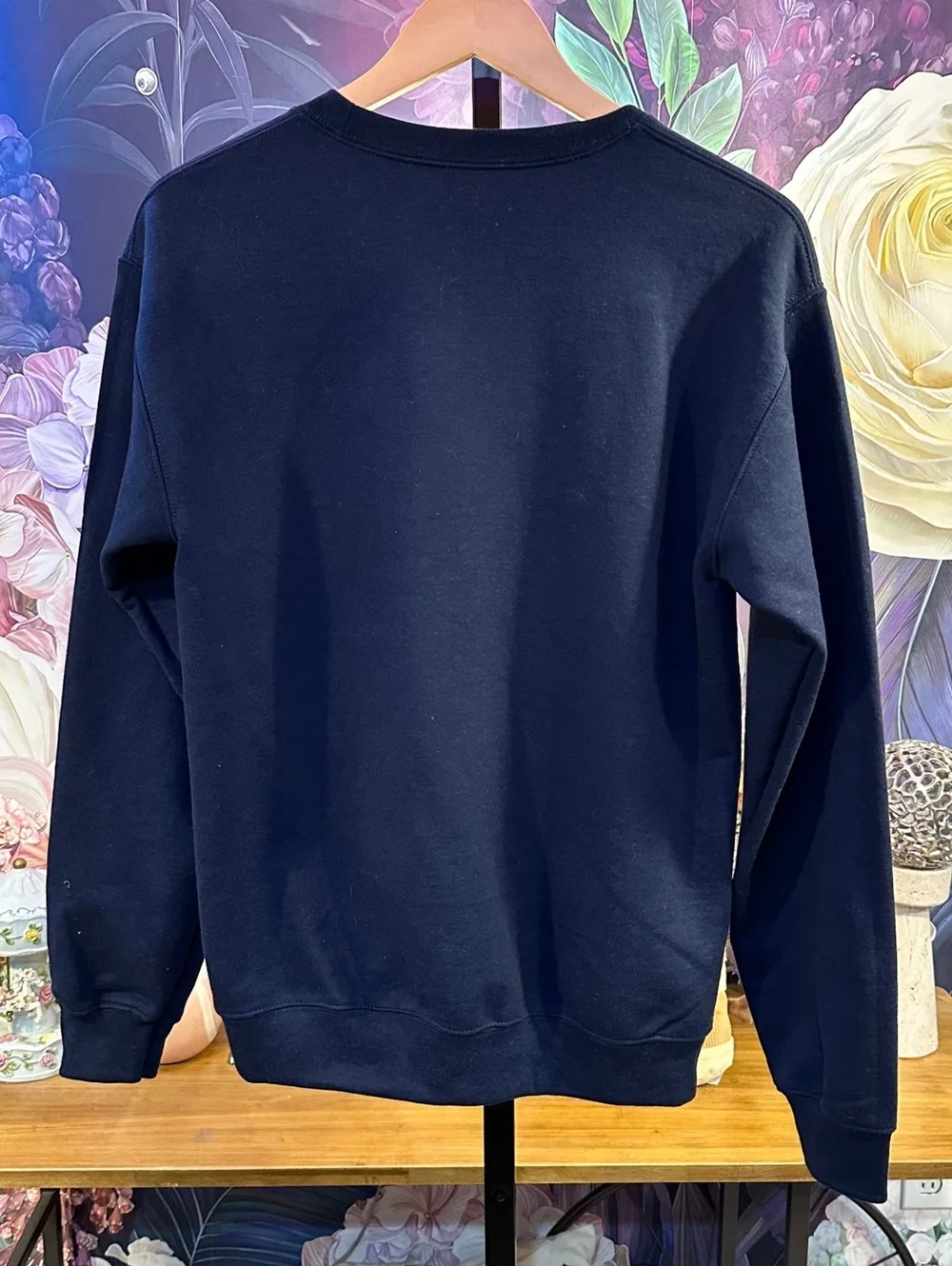 Gildan Small Custom In-House Printed Cute But Emotionally Tired Sweatshirt